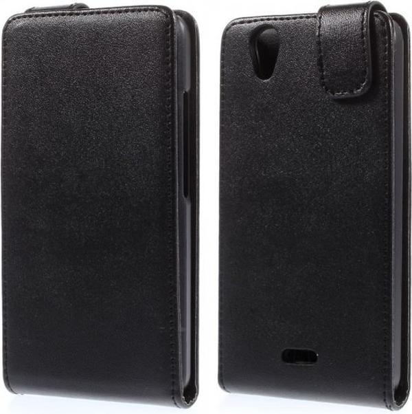 Image du produit MU Classic Étui en cuir magnétique vertical (Wiko Birdy)
