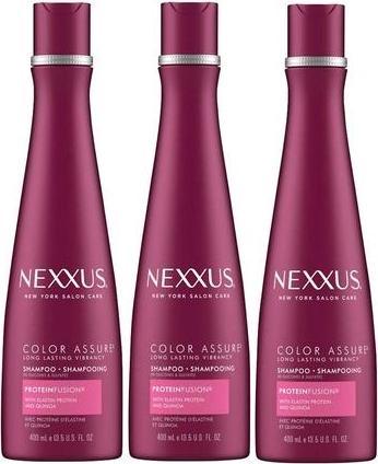 Actual product image Aloxxi Nexxus Color Assure Radiant Color Care Shampoo 13.5 Oz (Liquid shampoo)
