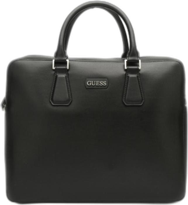 Produktbild Guess Dan, Leather Briefcase, Workbag, Black, For Men