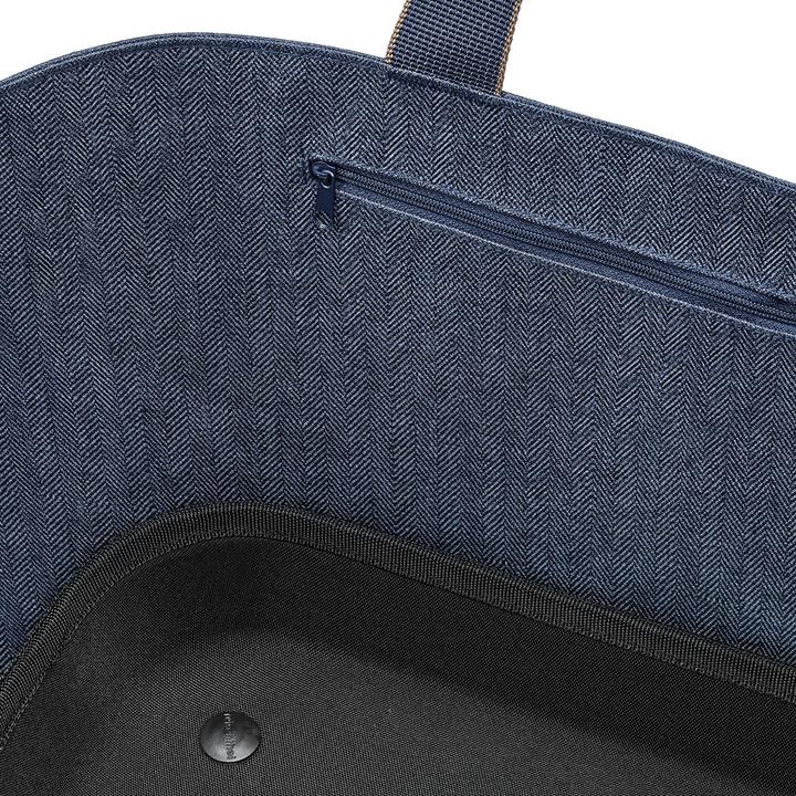 Image du produit reisenthel Sac Shoppingbasket Herringbone Dark Blue