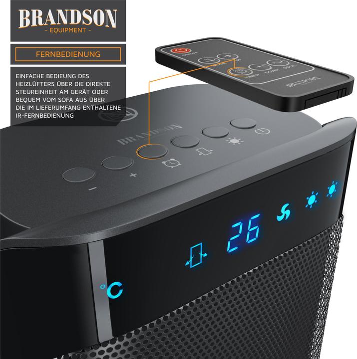 Produktbild Brandson Heizlüfter (2000 W)
