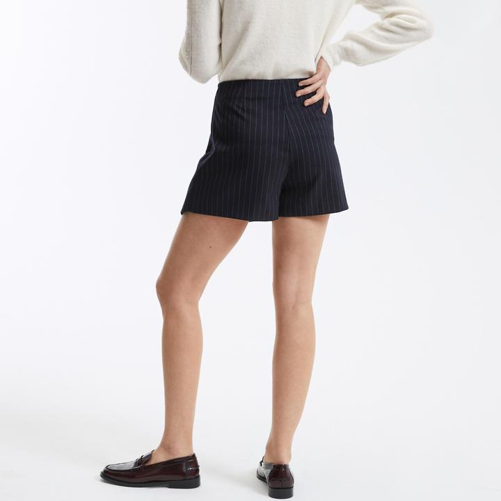 Produktbild La Redoute Collections Skort mit Nadelstreifen (50)
