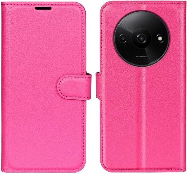 Actual product image MU Classic Litchi Leather Bookcover Series (Xiaomi Redmi A3)