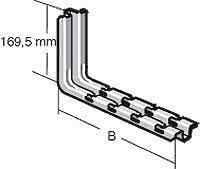 Produktbild Legrand Konsole 200mm CSN 200 GS CM556120 (Wanddose)