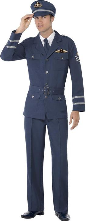 Produktbild Smiffys WW2 Air Force Kapitän Kostüm (L)
