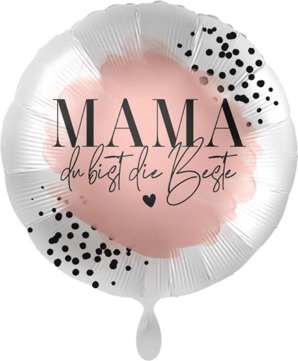 Produktbild Amscan Ballon Alu - Mama die Beste (1 x)