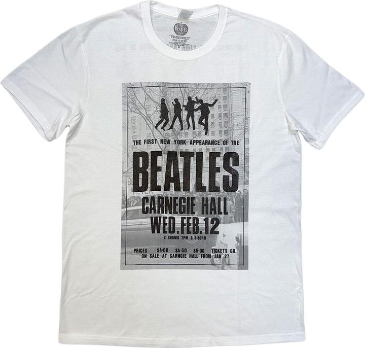 Produktbild The Beatles Tour 1964 Carnegie Hall TShirt (L)