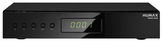 Humax VAHD-5300, Sat-Receiver (DVB-S, DVB-S2)