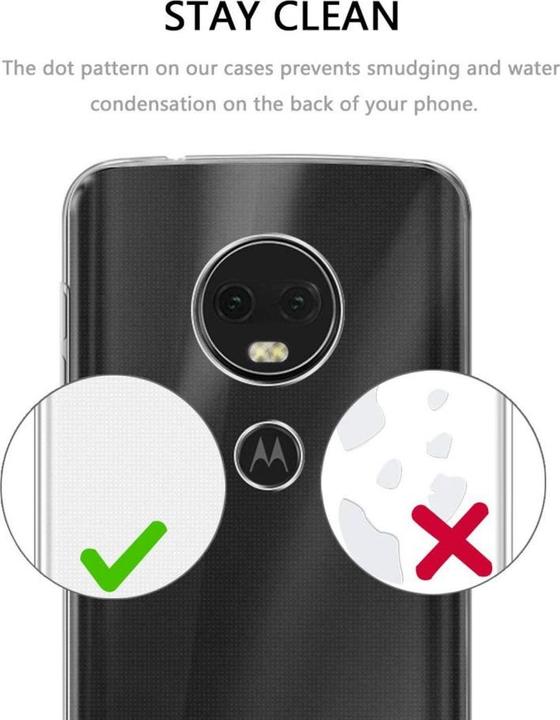 Produktbild Screenguard Motorola Moto G7 Plus Flexible TPU Clear Case (Motorola Moto G7 Plus)