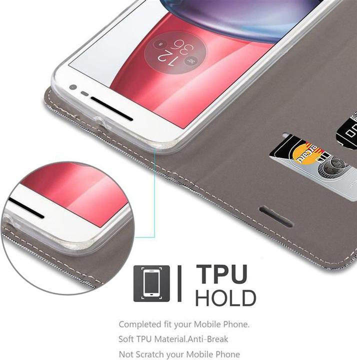 Productafbeelding Cadorabo Boek Jeans Optiek Cover (Motorola Moto G4 Plus)
