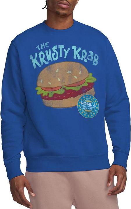 Immagine prodotto Spongebob Squarepants Krusty Krab Felpa Adulto Unisex (XL)