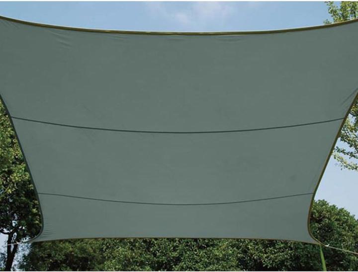 Produktbild Perel SONNENSEGEL - QUADRATISCH - 5 x 5 m - FARBE: GRÜNGRAU (5 x 5 m)