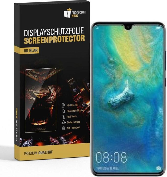 Produktbild Protectorking 3x Premium Displayschutzfolie 3D KLAR (3 Stück, Huawei Mate 20 X)
