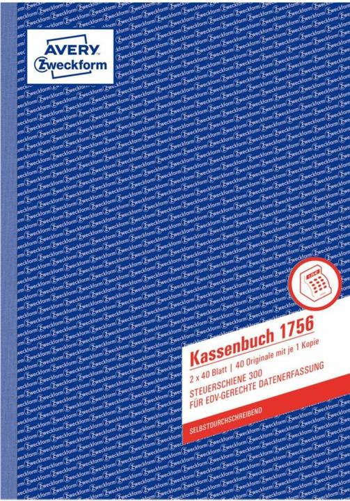 Produktbild Avery Kassenbuch (40 x)