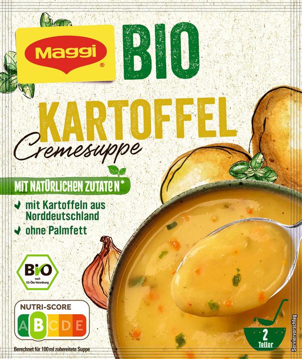Produktbild Maggi Kartoffel Cremesuppe Bio (500 ml)