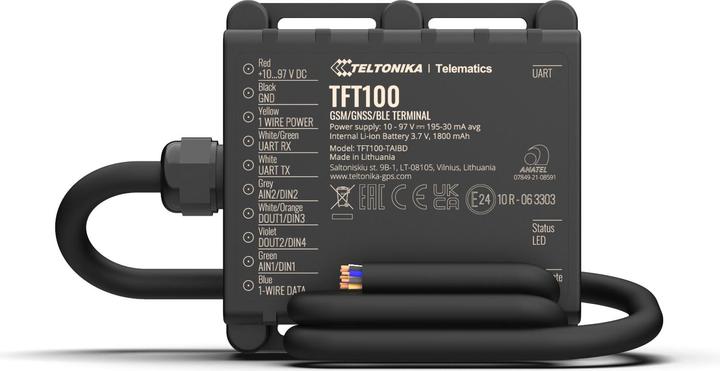 Teltonika Tracker SAS - TFT100 - CAN Interface - E-Forklikt Tracker Plus - GSM/GNSS
