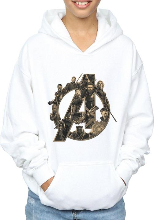 Image du produit - Sweat à capuche AVENGERS INFINITY WAR LOGO - Garçon (128)