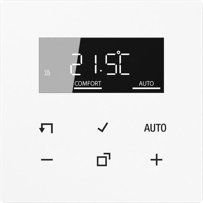 Immagine prodotto JUNG Display Standard LS1790DWW per il controllo della temperatura ambiente