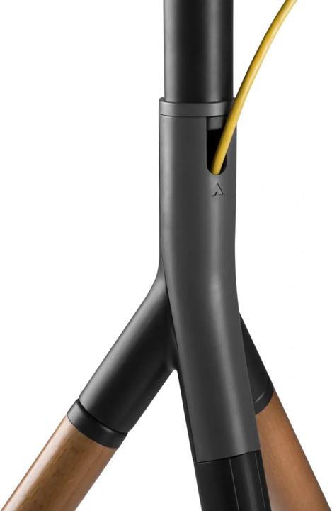 Actual product image Sinox Tripod TV gulvstand med drejbar top. 45"-65". Mørkt trae/sort (65", 32 kg)