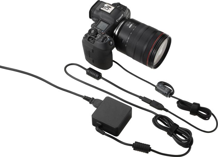 Actual product image Canon PD-E2 mains adapter (Camera battery power adapter)