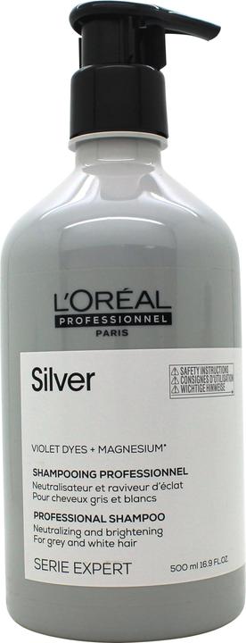 L'Oréal Professionnel Serie Expert Silver (500 ml, Flüssiges Shampoo)