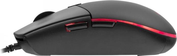 Actual product image MS Industrial Wired gaming mouse Nemesis C315 2400 DPI programmable buttons black (Cable)