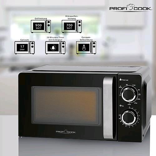 Produktbild Proficook Microwelle mit Grill PC-MWG 1208 (17 l)