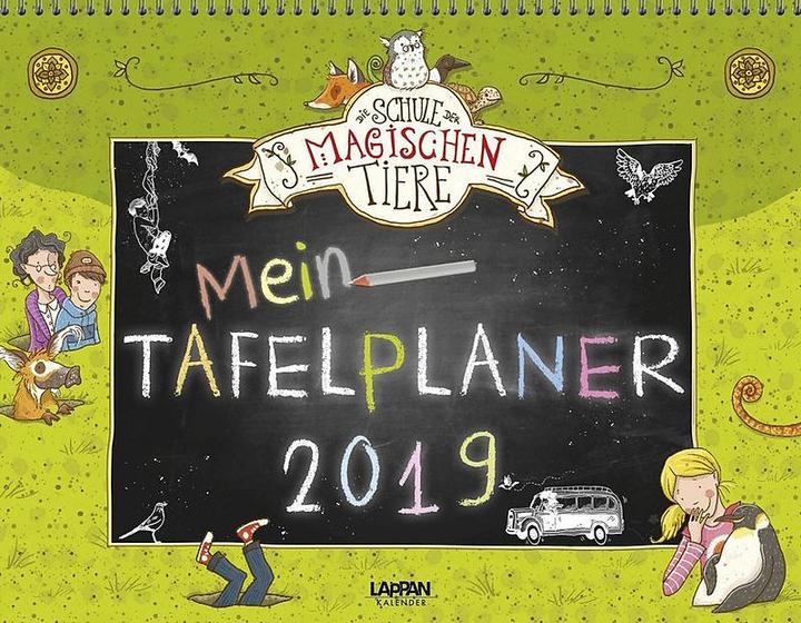 Produktbild Die Schule der magischen Tiere Mein Tafelplaner 2019 (Deutsch)
