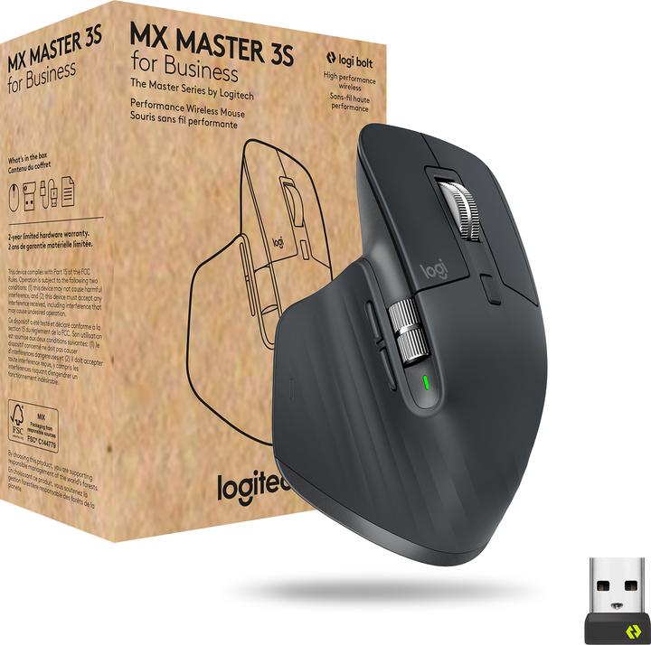 Logitech MX Master 3S for Business (Wireless)