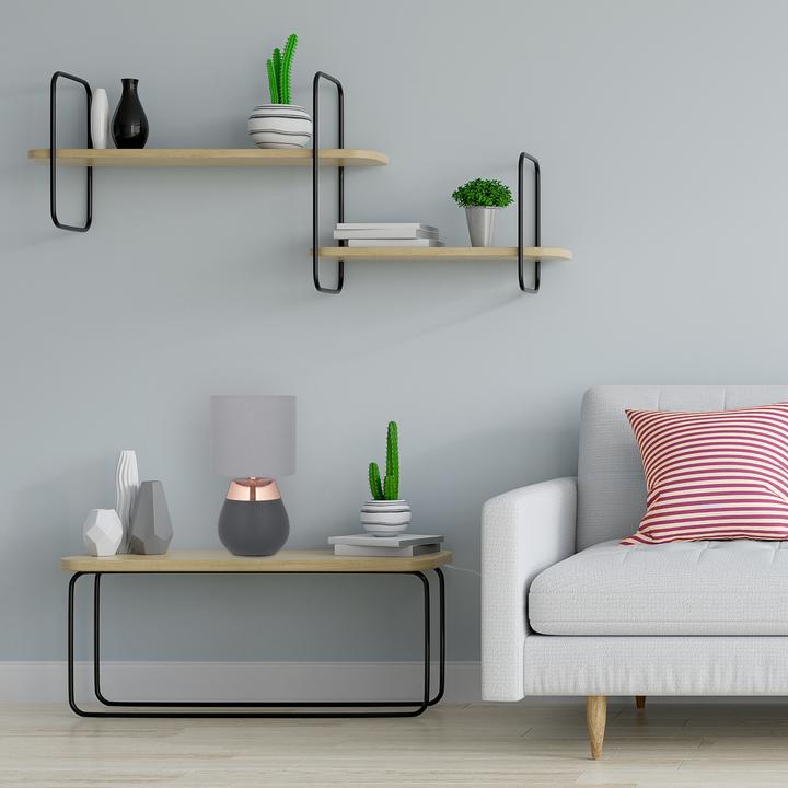 Produktbild Relaxdays Nachttischlampe (E14)