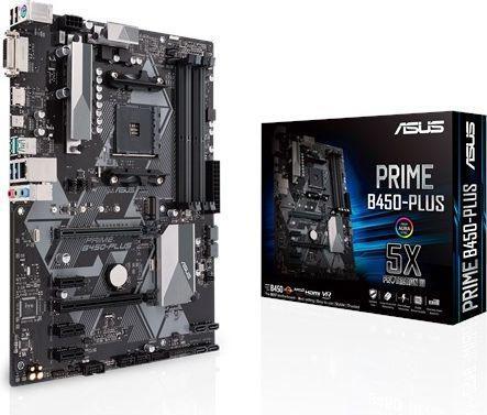 ASUS PRIME B450-PLUS (AM4, AMD B450, ATX)
