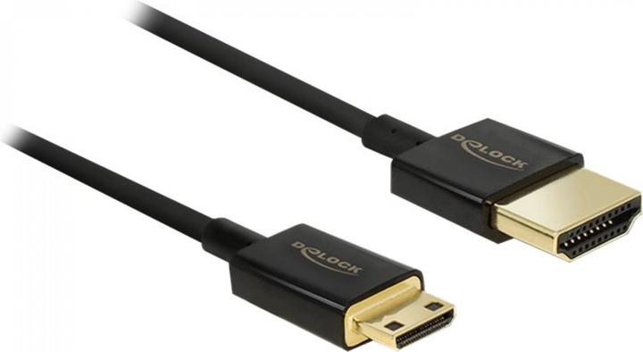 Actual product image Delock HDMI-A/HDMI Mini-C, HDMI cable HDMI Type A (Standard) HDMI Type C (Mini) (3 m, HDMI)