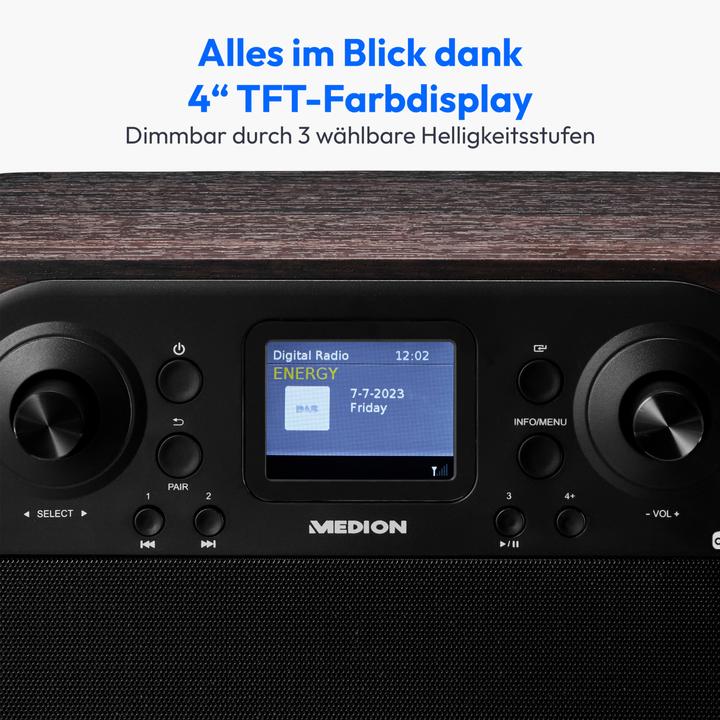Produktbild Medion Life P66700 (DAB+, FM, PLL, Bluetooth)