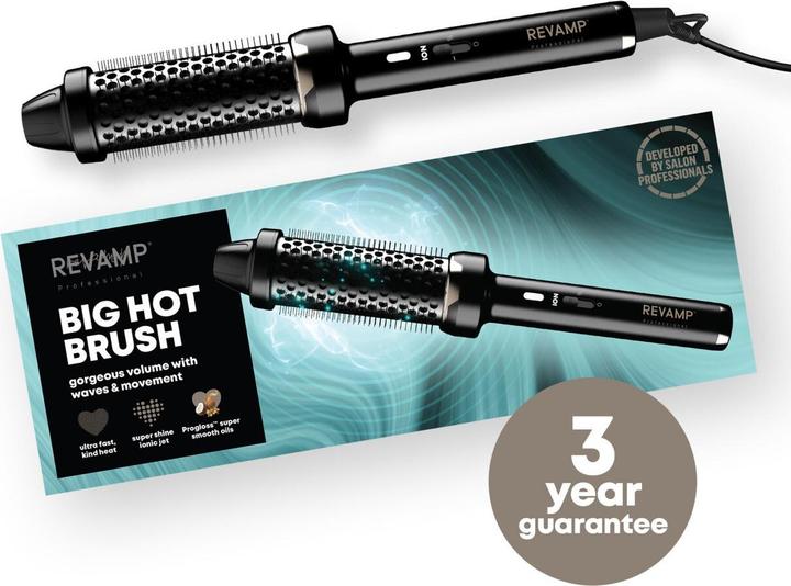 Actual product image Revamp Hair stylers BR-1400AGD-EU Progloss Big Hot Brush