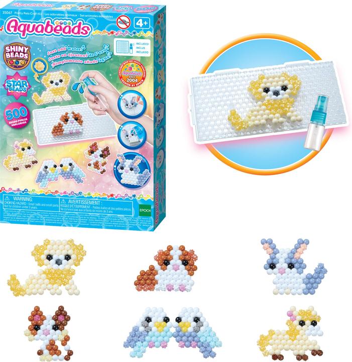 Image du produit Aquabeads Des animaux adorables