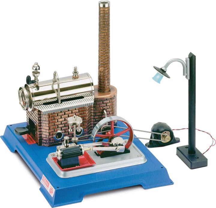 Wilesco Dampfmaschine mit Dampfkamin