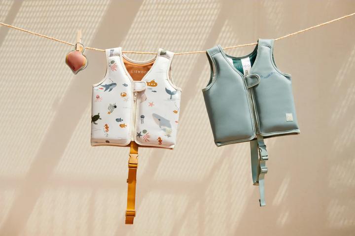 Actual product image Liewood Swimming vest Dove Sea Creature Sandy (24, 25, 26, 27, 28, 29, 30, 18-30 kg)