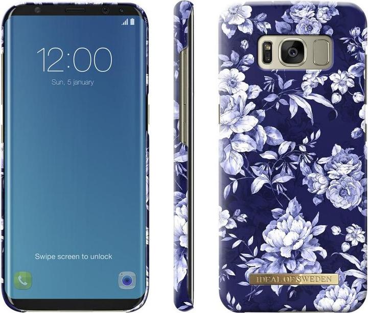Actual product image iDeal Of Sweden Sailor Blue Bloom Cover Series (Samsung Galaxy S8+)