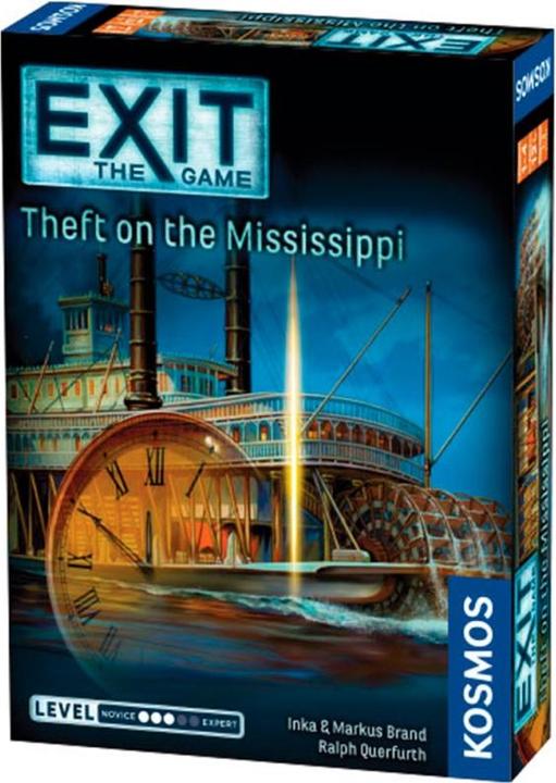 Produktbild Thames & Kosmos EXIT: Theft on the Mississippi Brettspiel Strategie (Englisch)