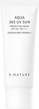 Actual product image S.Nature Aqua 365 UV Sun krem ochronny przed promieniowaniem UV SPF 50+ PA++++ 40ml (Suntan cream, SPF 50+, 40 ml)