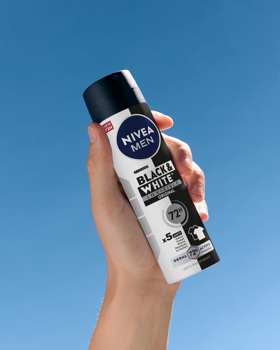Actual product image NIVEA MEN Black & White Invisible Original (Spray, 150 ml)