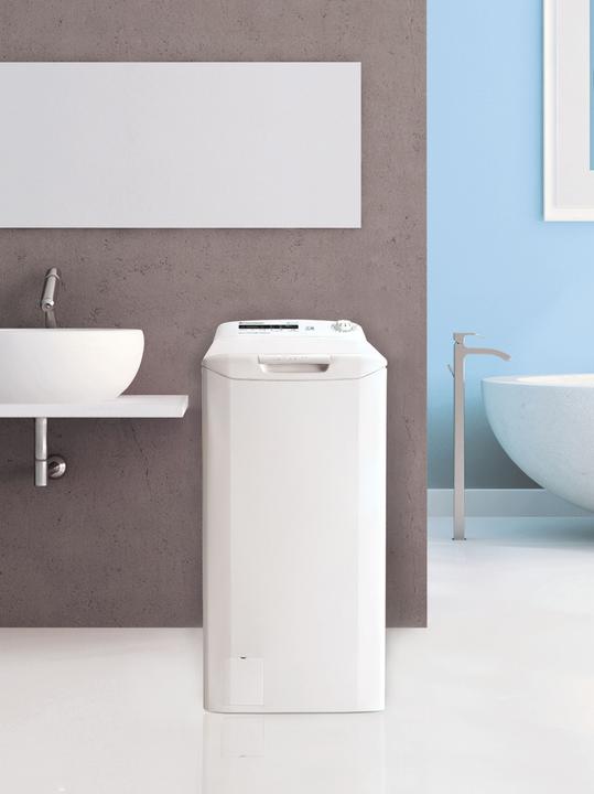 Image du produit Candy Easy EYT 1262DWE/1-S lave-linge à chargement par le haut 6 kg 1200 tr/min D Blanc (6 kg, Vers le bas, Prise UE)