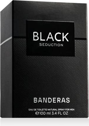 Actual product image Antonio Banderas Black Seduction For Men Eau De Toilette Spray 100ml (Eau de toilette, 100 ml)
