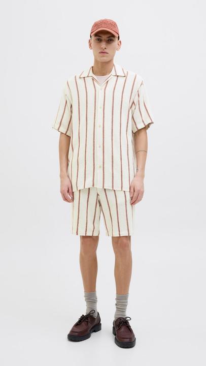 Actual product image Jack & Jones Jorcoba Stripe Resort Shirt Ss Sn (XL)