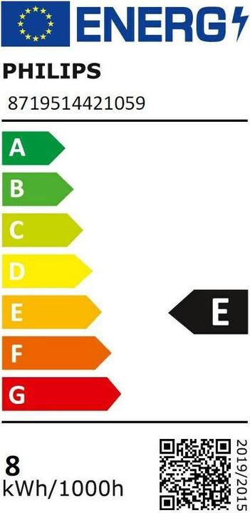 Energie-Label Philips CorePro (G13, 8 W, 900 lm, 1 x, E)