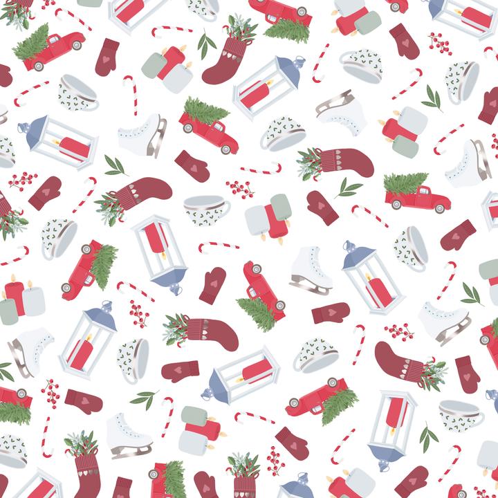 Actual product image Artemio Scrapbook block "Christmas Time" (150 g/m²)