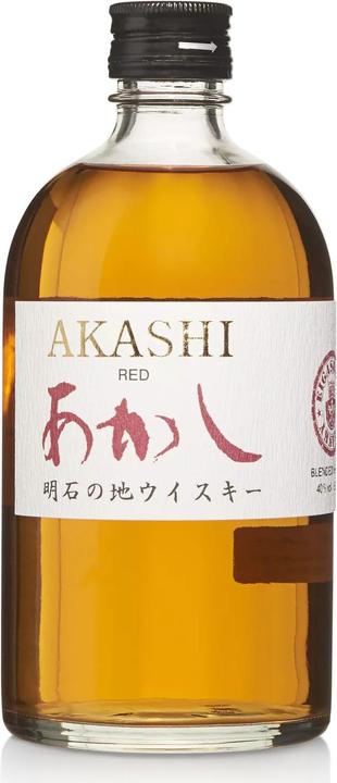 Actual product image White Oak Distillery Akashi Red Blended Japanese Whisky (Blended Whisky, 1 x 50 cl)