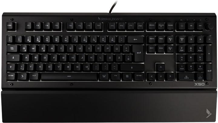 Image du produit Das Keyboard X50Q, DE Layout, soft tactile Omron (DE, Filaire)