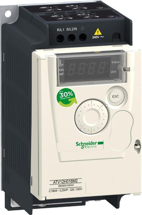 Schneider Electric Convertisseur de fréquence 0,18KW 240V monophasé