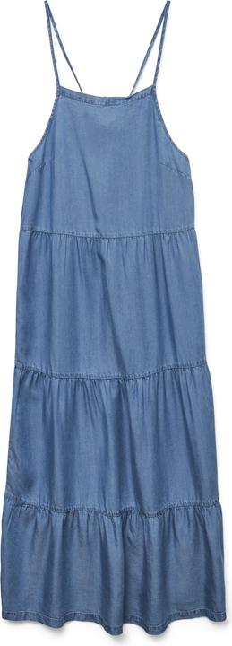 Vero Moda VMFLEUR Midikleid Jeanskleid (M)